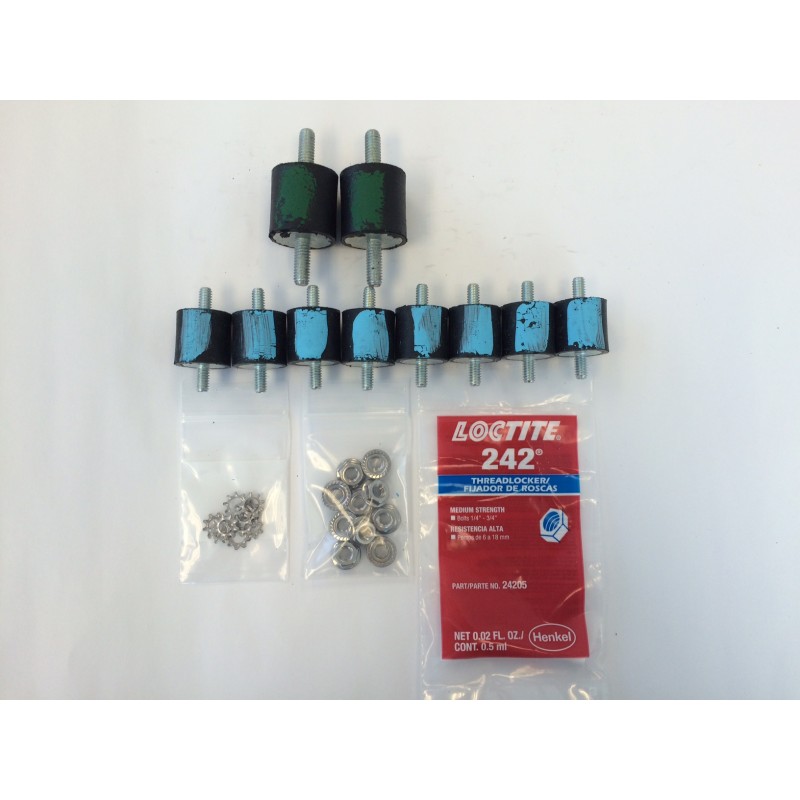 Nilfisk Advance 993-2515 Vibration Isolator Kit Boost 20 (9.105-765.0)